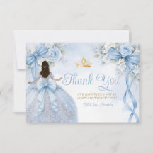 Couronne de Quinceañera Ruban à Arc Floral Bleu Po