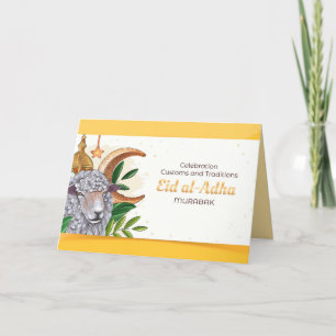 Carte De Remerciements Coutumes et traditions de célébration (Eid al-Adha