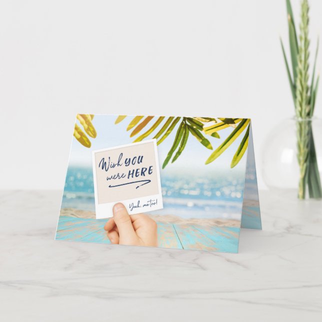 Carte De Remerciements COVID-19, Je vous souhaite et je suis tous les deu (Devant)