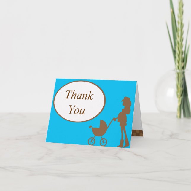 Carte De Remerciements Cowgirl Thank You Note (Devant)