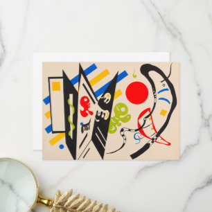 Carte De Remerciements Crayon de Sinthesi par Wassily Kandinsky