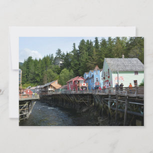 Carte De Remerciements Creek Street à Ketchikan