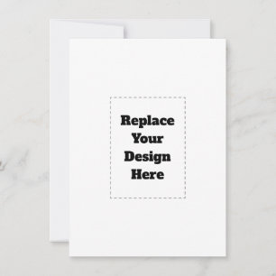 Carte De Remerciements Créez votre propre blanc