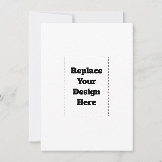 Carte De Remerciements Créez votre propre blanc  (Devant)