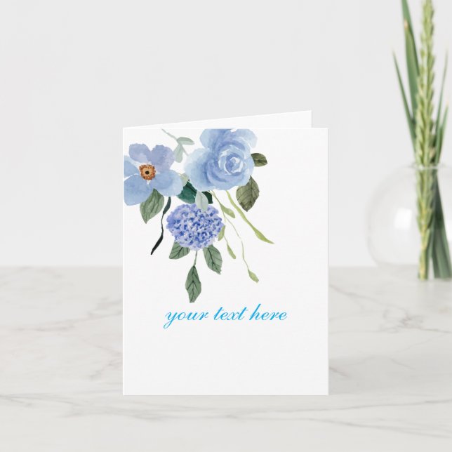 Carte De Remerciements Créez Votre Propre Design Sur Mesure (Devant)