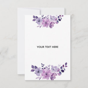 Carte De Remerciements Créez Votre Propre Fleur