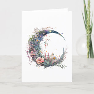 Carte De Remerciements Crescent Moon #2