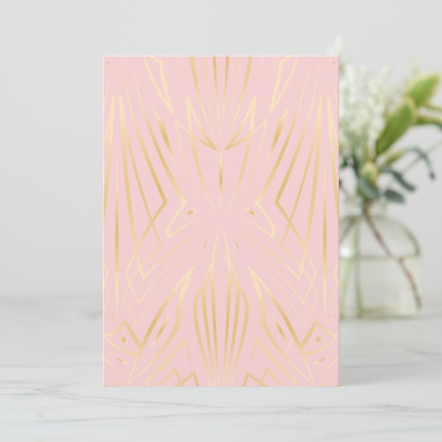 Carte De Remerciements Cristal 8 (Debout devant)