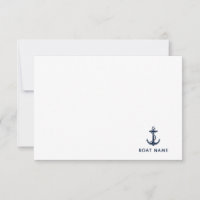 Croisière en voilier à l'ancre bleu marine