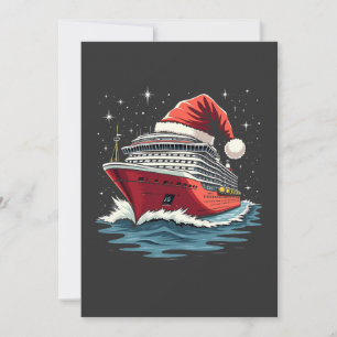 Carte De Remerciements Croisière familiale Croisière Navire Correspondanc