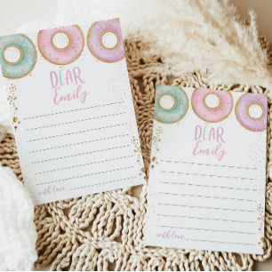 Carte De Remerciements Croissance de l'âne Anniversaire Heure Capsule Mes