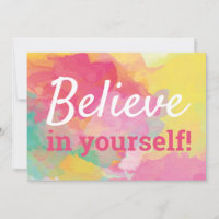 Croyez en vous-même Citation Inspirante de Positiv
