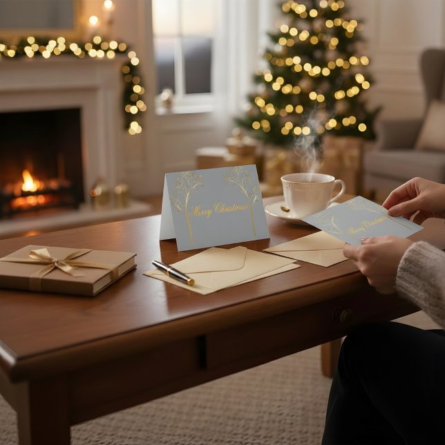 Carte De Remerciements Custom Color Christmas Card (Créateur téléchargé)