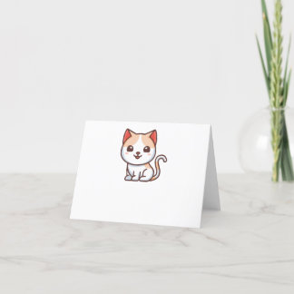 Carte De Remerciements cutekitty !