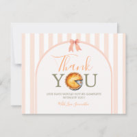 Cutie Pie Orange En vichy 1er anniversaire