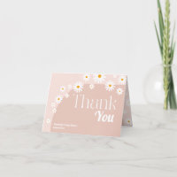 Daisy Baby en fleur Boho Girl Baby shower