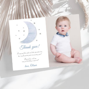 Carte de remerciements d'anniversaire de l'astrona