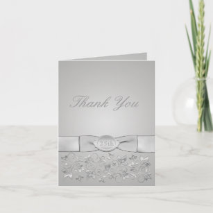 Cartes De Vœux 25 Ans De Mariage Zazzle Fr