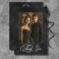 Dark Gothique Noir Floral Satin Damas Mariage bleu