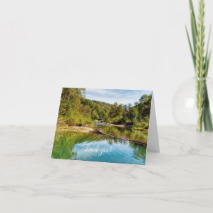 Carte de remerciements d'automne de Bryant Creek