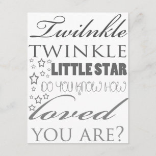 Carte de remerciements de baby shower