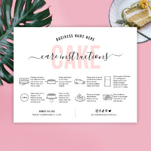 Carte de remerciements de carte de soins pour gâte