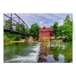 Carte de remerciements de cascade de War Eagle Cre