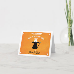 Carte de remerciements de fête d'anniversaire de