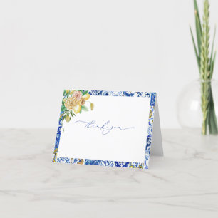 Carte de remerciements de Fête des mariées de citr