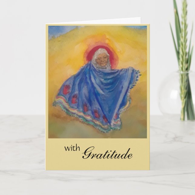 Carte de remerciements de gratitude (Devant)