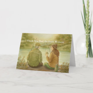 Carte de remerciements de la Fête du Père de la Fi