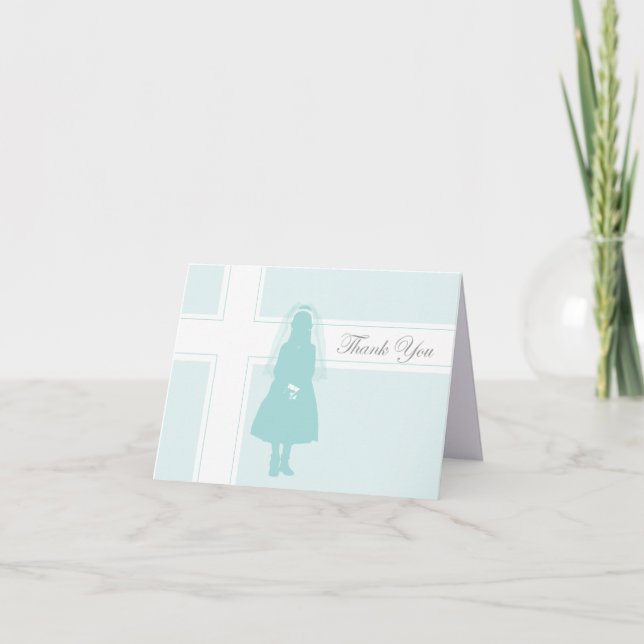 Carte de remerciements de la première communion |  (Devant)
