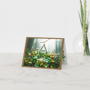 Carte de remerciements de la Saint-Patrick