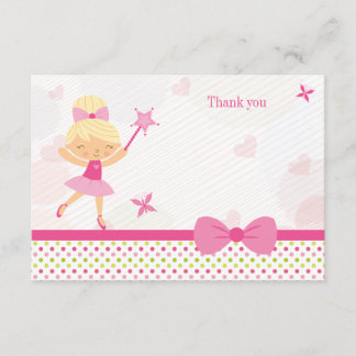 Carte de remerciements de l'anniversaire de la