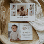 Carte de remerciements de lion sauvage avec photos<br><div class="desc">Un visage de lion aquarelle, parfait pour remercier les invités d'être venus à votre fête d'anniversaire Wild One ! Veuillez noter que vous ne pouvez pas modifier le texte "c'était un texte sauvage", mais tous les autres textes sont modifiables. Vous pouvez également ajouter 5 photos à l'arrière de cette conception...</div>