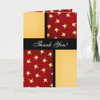 Carte de remerciements de Noël : Collection chic
