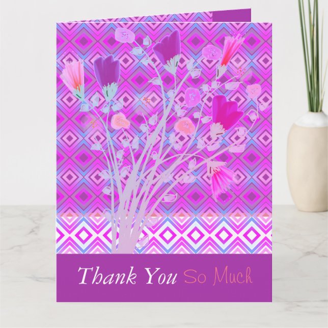 Carte de remerciements De Nous Tous (Devant)