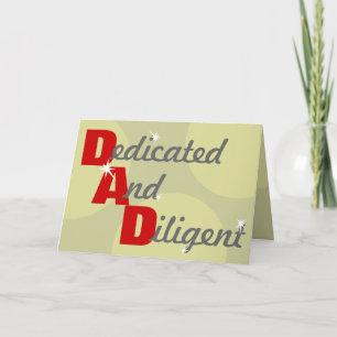Carte De Remerciements Dédiés et diligents
