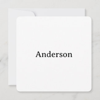 Carte De Remerciements Delete Text Replace Own Design 5.25" Rounded