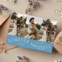 Denim bleu mariage multi photo pour toujours recon