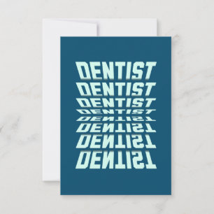 Carte De Remerciements Dentiste Rolodex