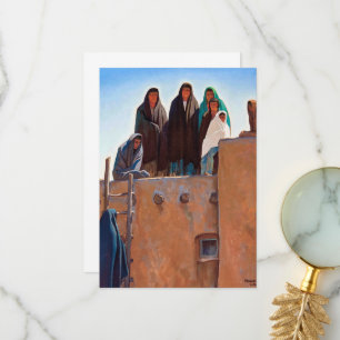 Carte De Remerciements Des regards de la maison par Maynard Dixon