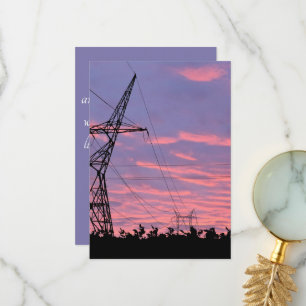 carte de remerciements des voeux de rétablissement