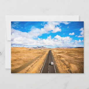 Carte De Remerciements Deserts   Îles Canary, Espagne