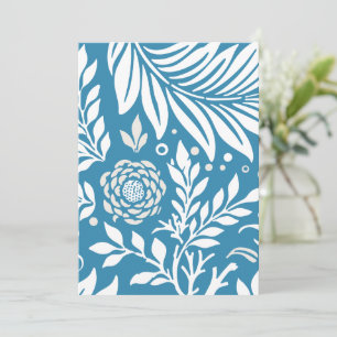 Carte De Remerciements Design floral 20