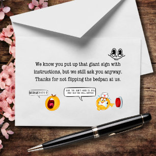 Carte De Remerciements Désolé, nous vous appelons au lieu de lire le pann