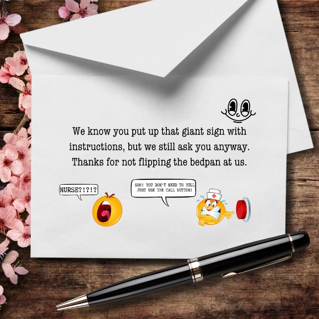 Carte De Remerciements Désolé, nous vous appelons au lieu de lire le pann (Créateur téléchargé)