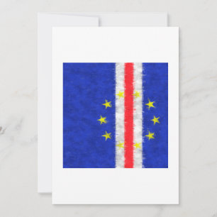 Carte De Remerciements Dessin de peinture à l'huile du Cambodge
