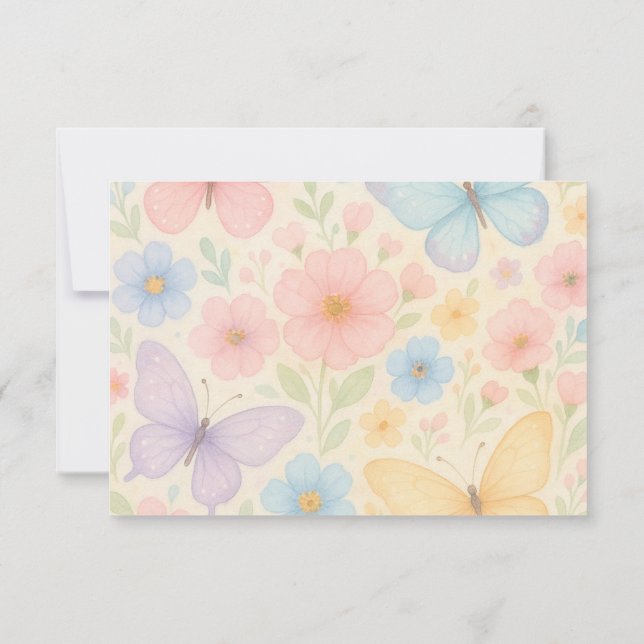 Carte De Remerciements Deux Monogrammes initiaux Black Couple papeterie (Dos)