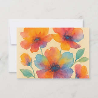 Carte De Remerciements Deux Monogrammes initiaux Black Couple papeterie